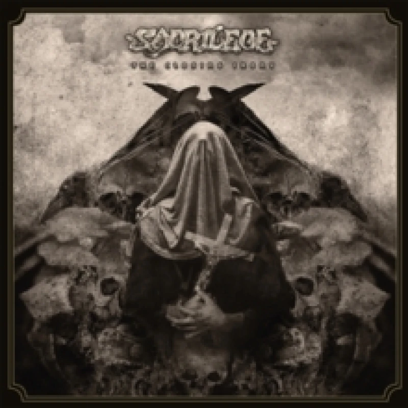 Image of Sacrilege The closing Irony LP splattered Onesize Unisex