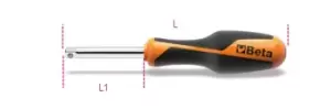 Image of Beta Tools 900 BG/30C 1/4" Square Drive Spinner Handle L1: 20mm 009000833