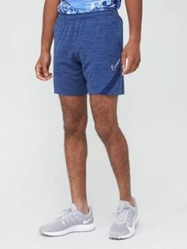 Image of Nike Academy Football Shorts - Navy Size M Men