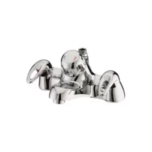 Image of Bristan Java Bath Filler Tap With Thermostatic Shower 230 X 125mm Chrome