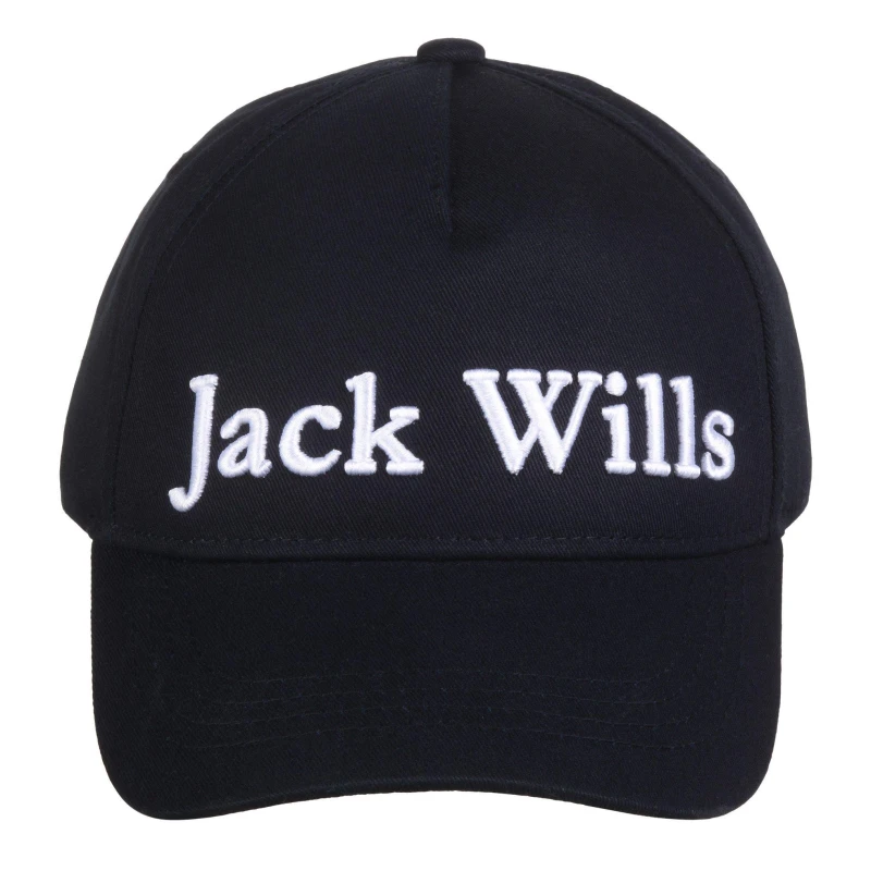 Image of Jack Wills Wills Classic Cap Juniors - Black Mens