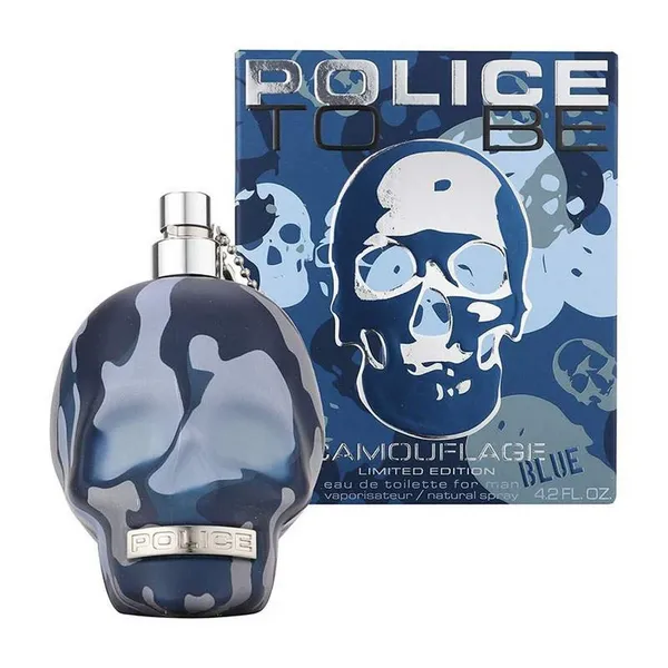 image of Police To Be Camouflage Blue Eau de Toilette For Him 125ml