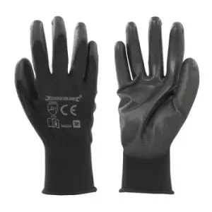 image of Silverline Black Palm Gloves - M 8