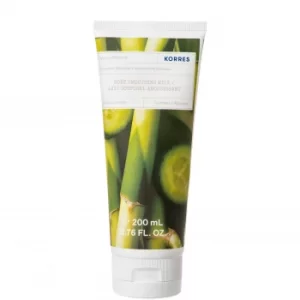 image of Korres Cucumber Bamboo Body Smoothing Milk 200ml