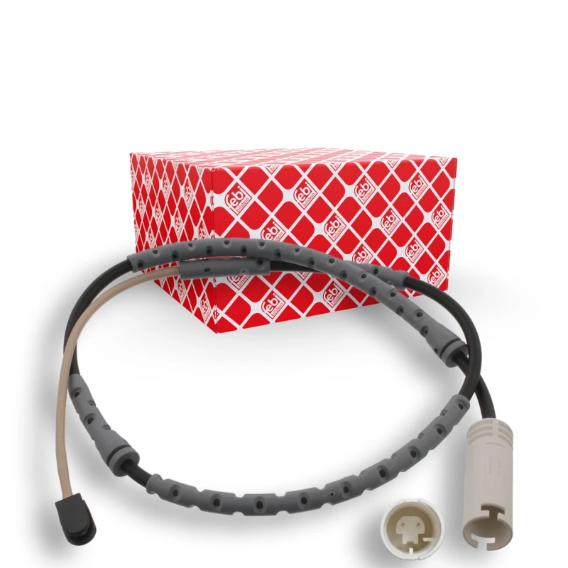 Image of FEBI BILSTEIN 37665 Brake Pad Wear Sensor only fitted on one side Warning Contact,brake pad wear (407)