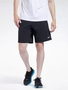 Image of Reebok Workout Ready Shorts, Dark Blue Size M Men