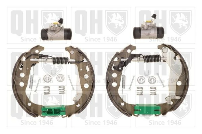 Image of QUINTON HAZELL Brake Shoe Set QUINTON HAZELL BS1058K3
