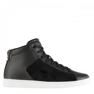 image of Lacoste Top Trainers - Black/White