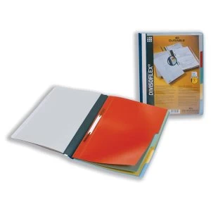 Image of Durable Divisoflex A4 ProjectOrganiser File Capacity 15mm Blue