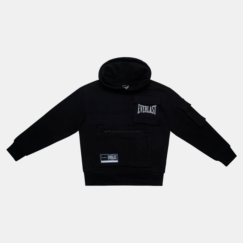 Image of Everlast Kids Fleece Tracksuits Black male 7-8 (S)