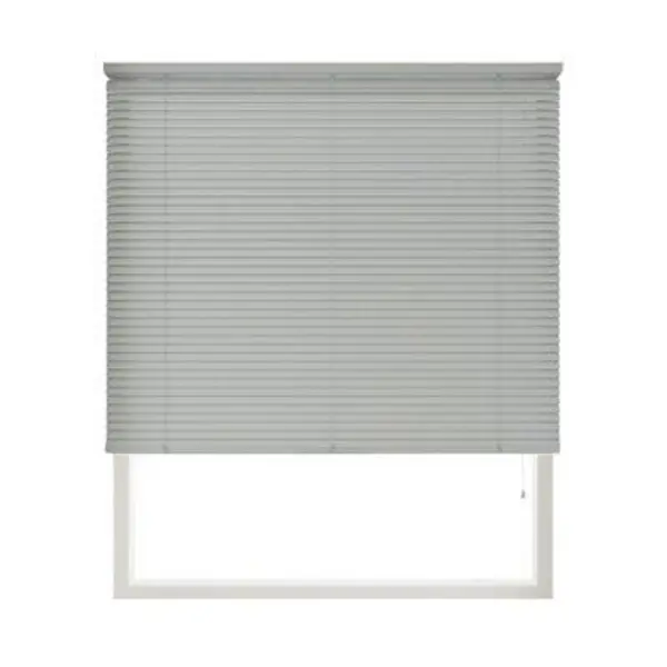 Image of New Edge Blinds 152Cm Drop, 25Mm Slat Pvc Venetian Blind180Cm Grey 180GPVC