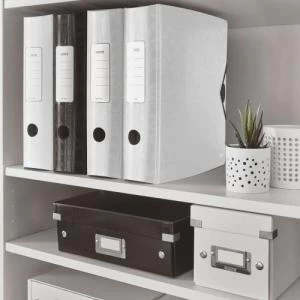 Image of Leitz 180° Active WOW Lever Arch File. A4. 75mm. White. -