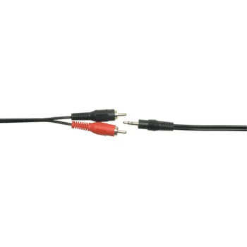 Image of TruConnect 5m 3.5mm Stereo Plug / Phono Lead
