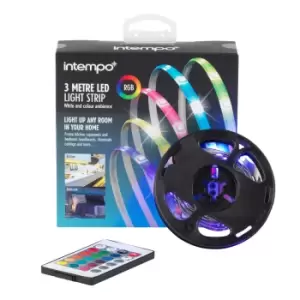 Image of Intempo 3M USB Multicolour LED Strip Light