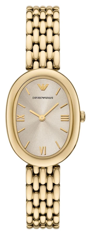 Image of Emporio Armani AR11707 Two-Hand Quartz (26mm) Champagne Dial Watch