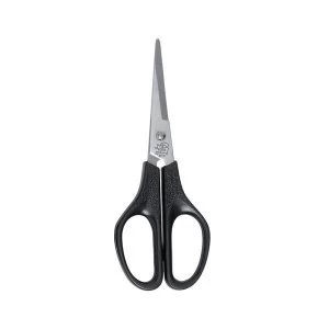 image of 5 Star Office Scissors 140mm Stainless Steel Blades ABS Handles Black