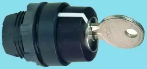 Image of Schneider Electric Harmony XB5 Key Switch Head - 3 Position, Latching, 22mm cutout