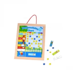 Image of Wooden Responsibility Learning Chart