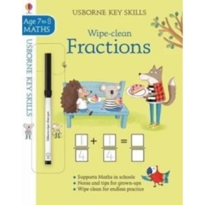 Image of Wipe-Clean Fractions 7-8 by Holly Bathie (Paperback, 2017)
