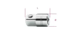 Image of Beta Tools 900/16 1/4" Female x 3/8" Male Drive Socket Adaptor 009000814