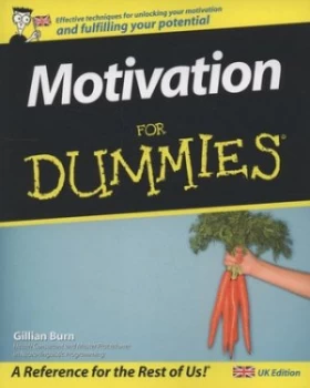 Image of Motivation for Dummies by Gillian Burn Paperback