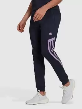 Image of adidas Future Icons 3 Stripe Pants - Navy, Size 2XL, Men