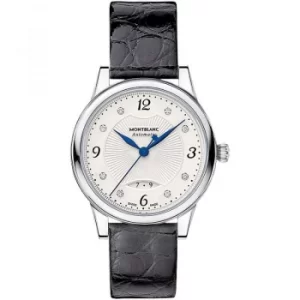 Image of Ladies Mont Blanc Boheme 30mm Date Automatic Diamond Watch