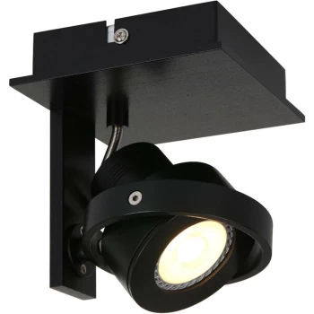 image of Sienna Lighting - Sienna Quatro Single Spotlight Black Matt