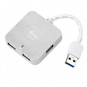 image of i-tec Metal USB 3.0 Passive HUB 4 Port