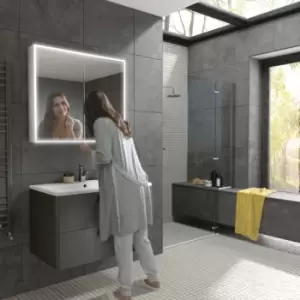 Image of Hib Qubic 80 Bathroom Cabinet - 250833