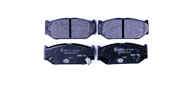 Image of HELLA Brake pad set HELLA 8DB 355 015-751