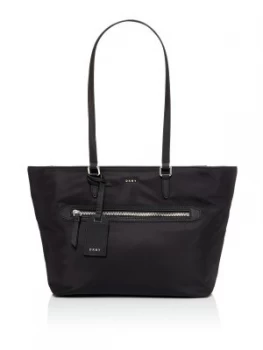 image of DKNY Casey nylon medium tote Black