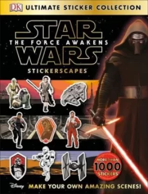 Image of Ultimate Sticker Collection Star Wars The Force Awakens Stickerscapes by Julie Ferris