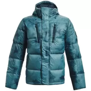 image of Under Armour Printed Down Jacket Mens - Blue