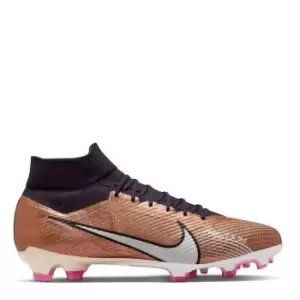 image of Nike Mercurial Zoom Superfly 9 Pro FG Football Boots - Metallics