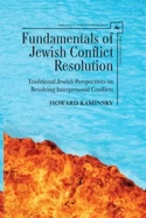 Image of fundamentals of jewish conflict resolution traditional jewish perspectives