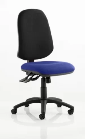 Image of Eclipse XL Lever Task Operator Chair Bespoke Colour Seat Admiral Blue