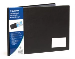 image of Goldline A3 Display Book Landscape 24 Pockets