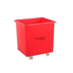 Image of Proplaz Xtra Food Grade Polyethylene Mobile Tapered Truck 118L Blue