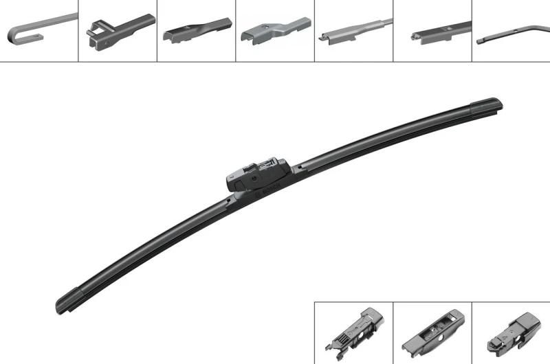 Image of Bosch 3 397 015 579 Wiper blade FlatWiper 500mm, Flat wiper blade Wiper Blade (298)