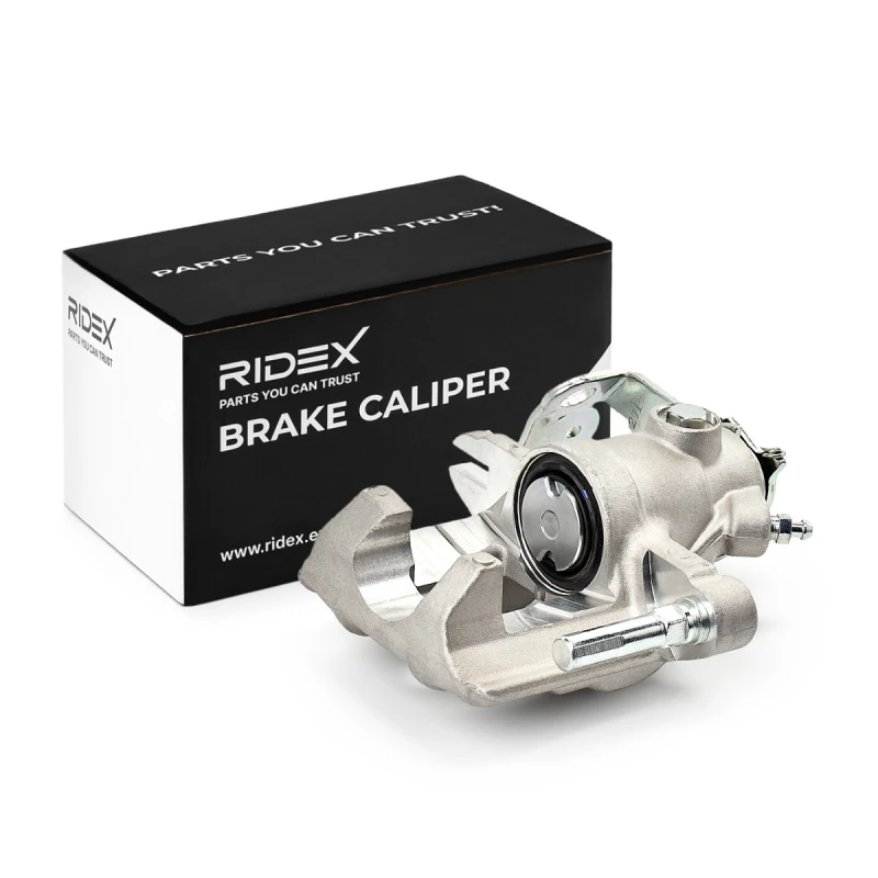 Image of RIDEX 78B0057 Brake caliper Rear Axle, without holder Aluminium Brake Caliper (78)