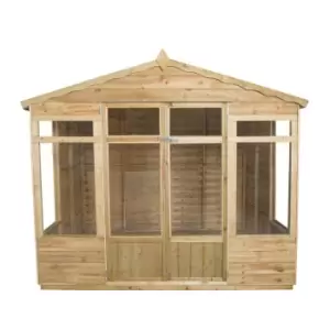 Image of Forest Garden 8' x 6' Oakley Overlap Summerhouse