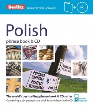 Image of Polish Phrase Book and Cd by Berlitz Book
