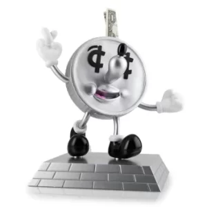 Image of Kidrobot Lucky Money Coin by Jeremyville 8" Vinyl Figure