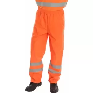 image of Beeswift - BSEEN PU OVERTROUSER OR XXL - Orange - Orange