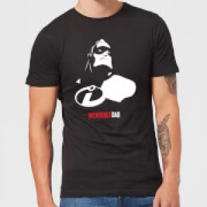 image of The Incredibles 2 Incredible Dad Mens T-Shirt - Black