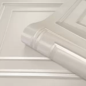 Image of Belgravia Decor Amara Panel Wallpaper - Cream