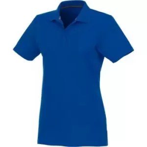 Elevate Womens/Ladies Helios Short Sleeve Polo Shirt (M) (Blue)