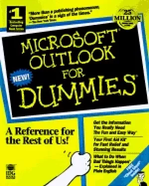 Image of microsoft outlook for dummies