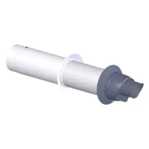 Image of Viessmann Vitodens Horizontal Telescopic Boiler Flue Kit Diameter 60/100mm